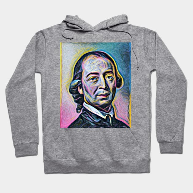 Johann Gottfried Herder Portrait | Johann Gottfried Herder Artwork 11 Hoodie by JustLit